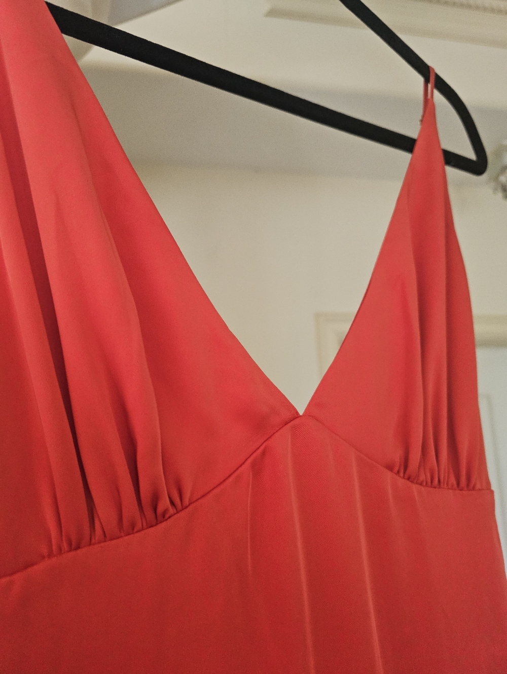 Meshki Kamala Low Back Satin Maxi Dress Small - Picture 6 of 16